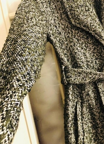 Hewes marka bayan  belden bağlamalı kaban - Görsel 16