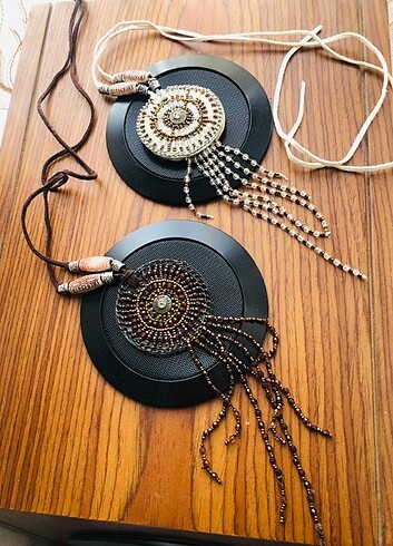 American Vintage Taşlı kolye 