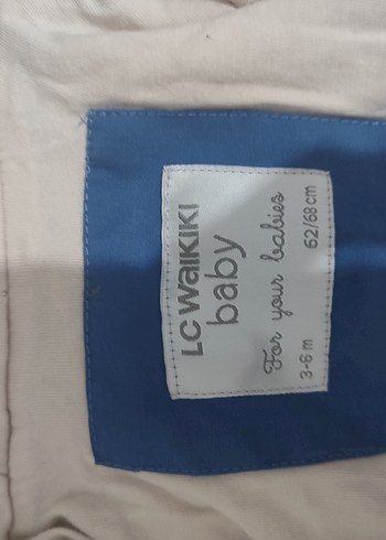 Mavi Fermuarlı Bebek Tulumu - Görsel 3