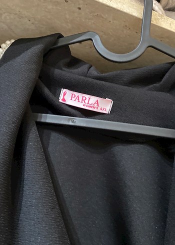 Siyah Düğmeli Uzun Hamile Ceket - Görsel 2