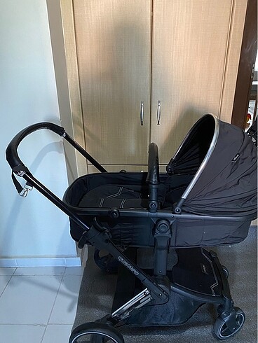 Prego Siyah Quattro Vip Travel Bebek Arabası