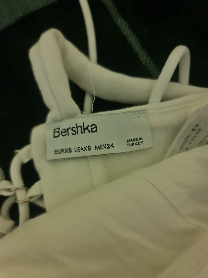 Beyaz Askılı Straplez Bustiyer - Görsel 3