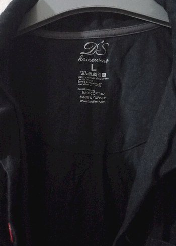 Düğmeli Siyah Keten Erkek Gömlek - Görsel 3