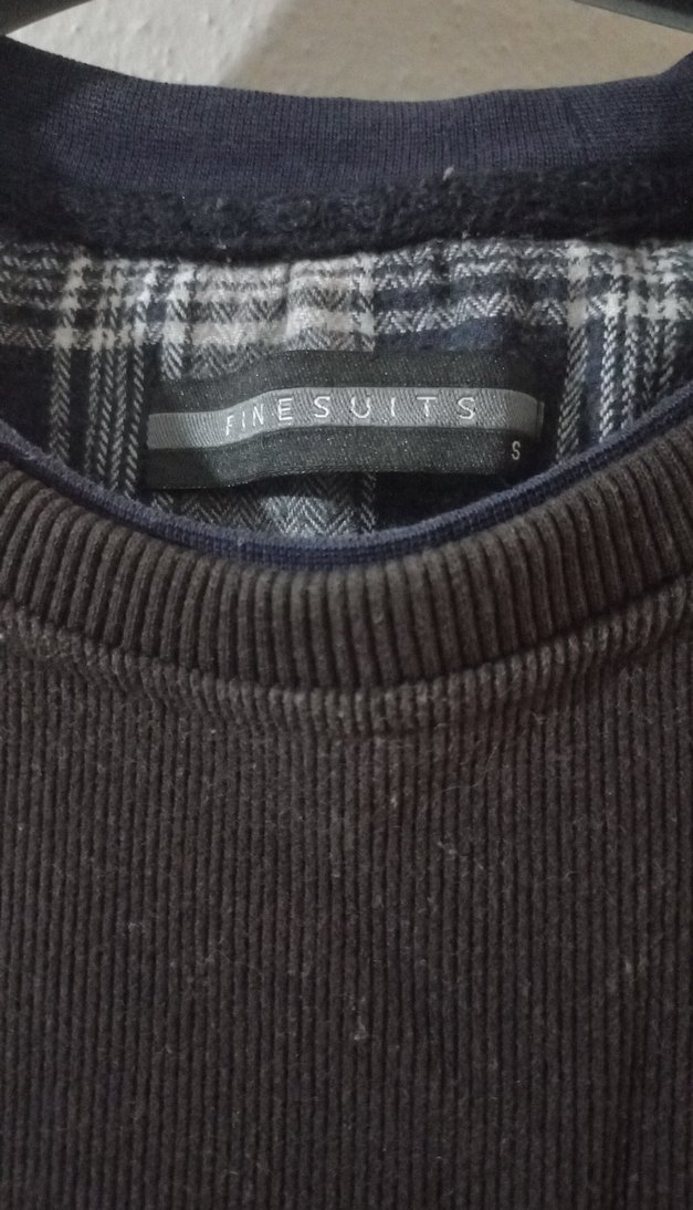 kahve rengine benzer Erkek Sweatshirt Uzun Kollu - Görsel 3