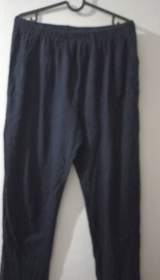 erkek Siyah Keten Salaş  gece kıyafeti - Görsel 3