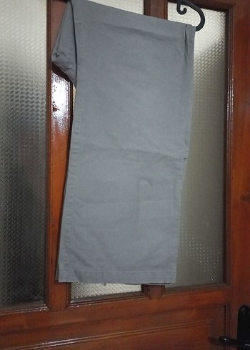 Bej Düğmeli Pantolonu - Görsel 3