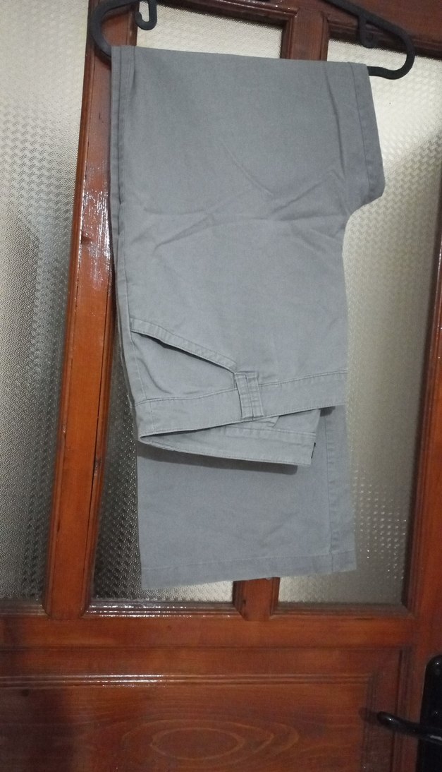 Bej Düğmeli Pantolonu - Görsel 2