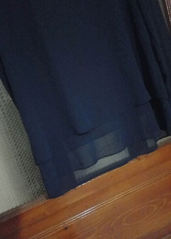 lacivert Süet Uzun Kollu Gömlek - Görsel 6