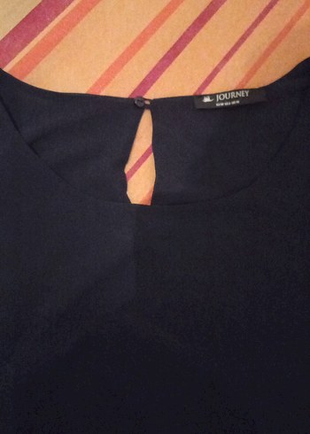 lacivert Süet Uzun Kollu Gömlek - Görsel 2