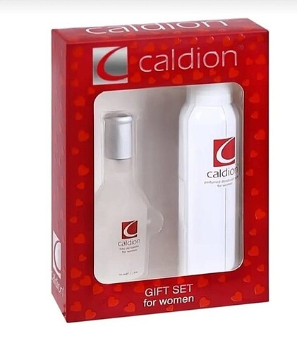 Barkodlu caldion kadın parfüm deodorant seti