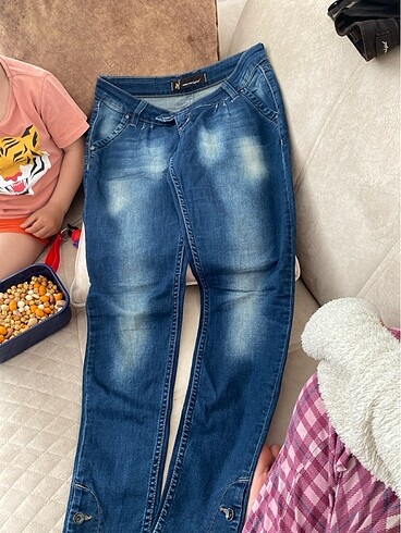 Diğer Dar paça kot jean pantolon