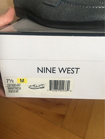 38 Beden gri Renk Nine west