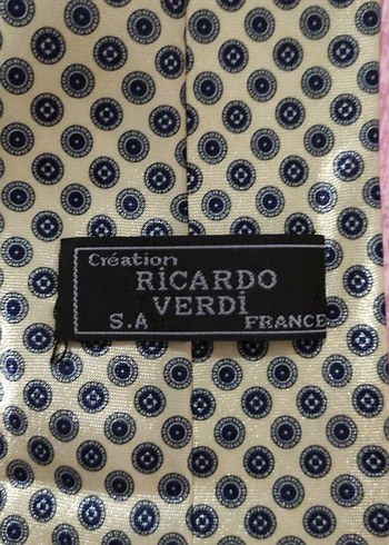 Beden çeşitli Renk Creation Ricardo Verdi France Kravat