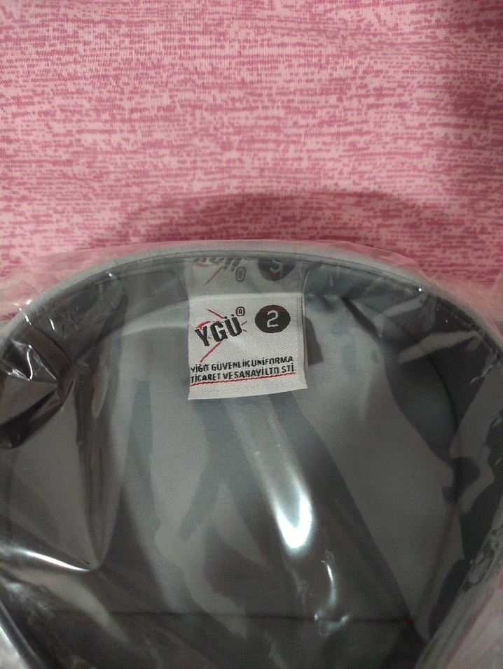 Gri Uzun Kollu Kadın Güvenlik Gömleği - Görsel 3