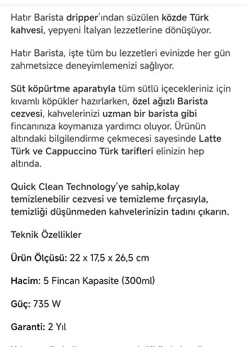 Karaca Hatır Barista - Görsel 15