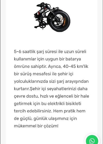 T-Bike X5 Elektrikli Katlanabilir Bisiklet - Görsel 18