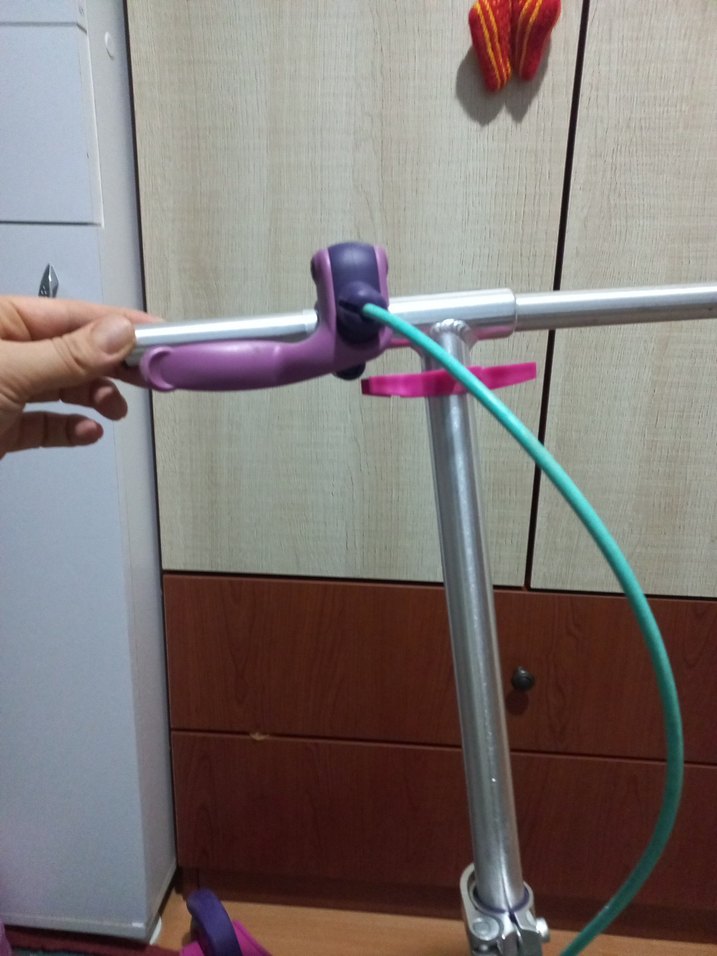 Decatlon Mor Renkli Çocuk Scooterı - Görsel 2