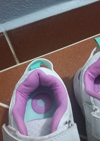 Kinetix Beyaz Kız Çocuk Sneaker - Görsel 5