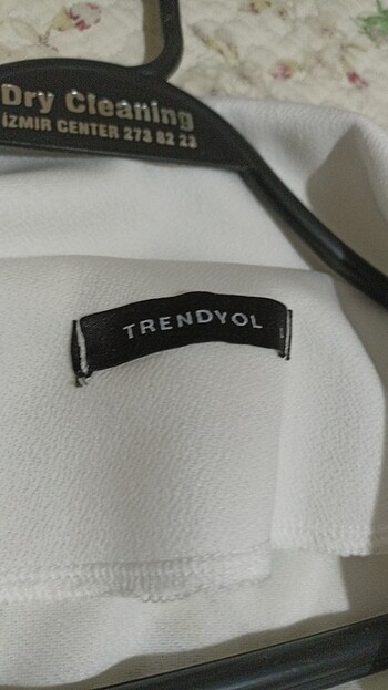 l Beden Trendyol beyaz bluz