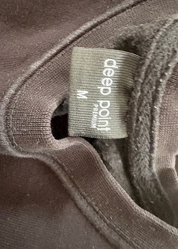 Siyah Baskılı Kadın Sweatshirt - Görsel 3