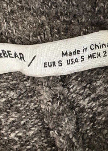 Gri Örgü Kadın Rahat Kumaş Pantolon - Görsel 2