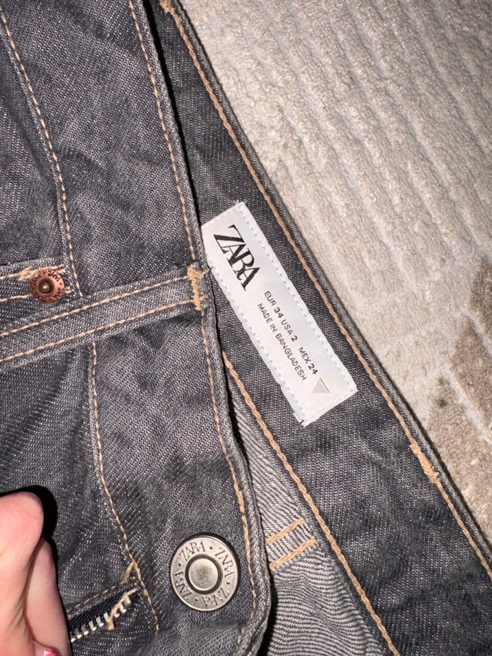 Geniş Kesim Midi Kot Pantolon - Görsel 2