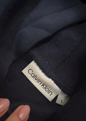 Kadın Lacivert Kapüşonlu Salaş Sweatshirt - Görsel 2