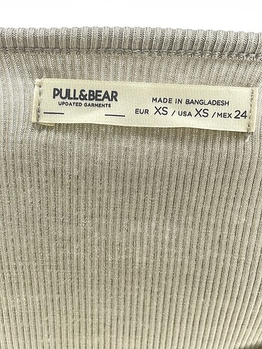 xs Beden çeşitli Renk Pull and Bear Bluz %70 İndirimli.