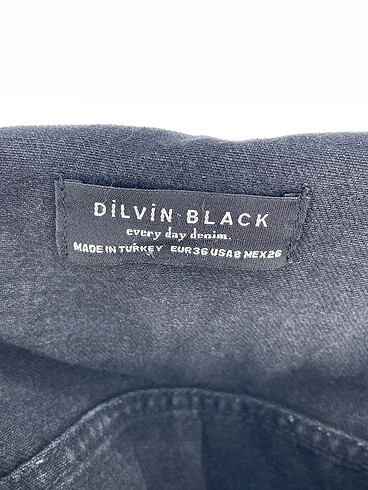 36 Beden siyah Renk Vintage Love Kot Ceket %70 İndirimli.