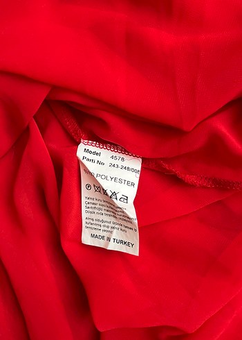 #puane tül elbise - Görsel 9