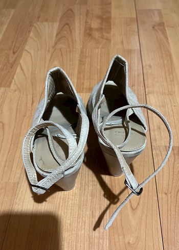 Bej Midi Kadın Elbise, Strappy Askılı, Normal Kesim - Görsel 8