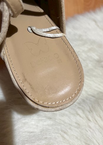 Bej Midi Kadın Elbise, Strappy Askılı, Normal Kesim - Görsel 7