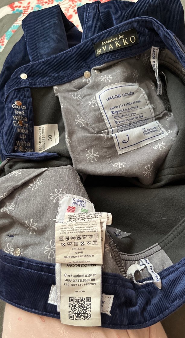 #jacob cohen kadife pantolon - Görsel 4