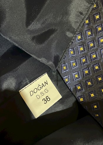 Düğmeli Lacivert Puantiyeli Erkek Yelek - Görsel 6