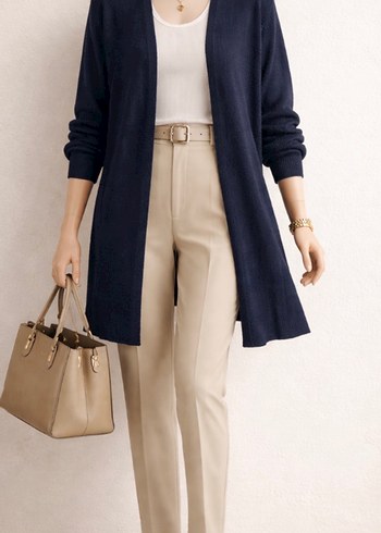 #lcwakiki uzun hırka - Görsel 6