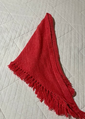 Pembe Dantel Örgü Bohem Saç Bandı - Görsel 5