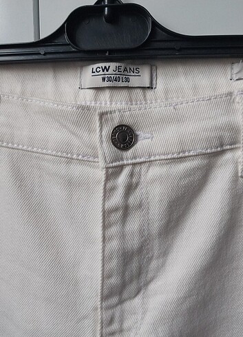 30 Beden Ekru Pantolon