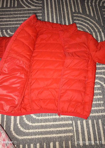 Kırmızı Fermuarlı Erkek Çocuk Mont - Görsel 2