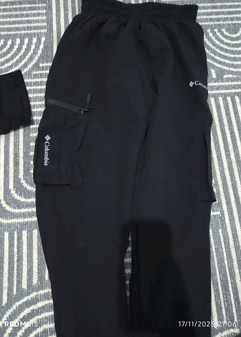 Columbia Siyah Fermuarlı Erkek eşofman - Görsel 4