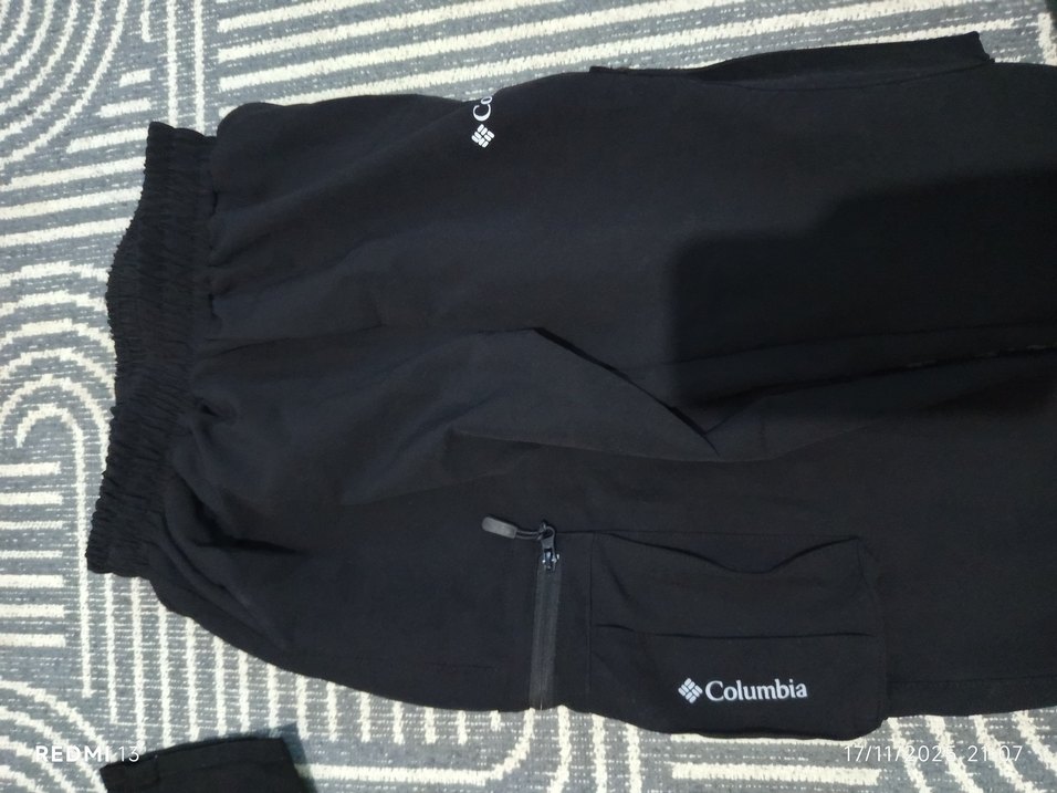 Columbia Siyah Fermuarlı Erkek eşofman - Görsel 2