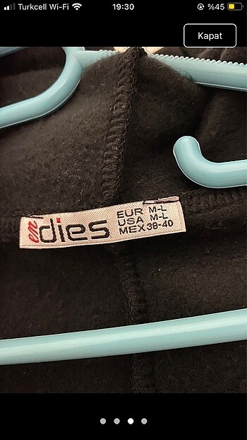 l Beden oversize hırka