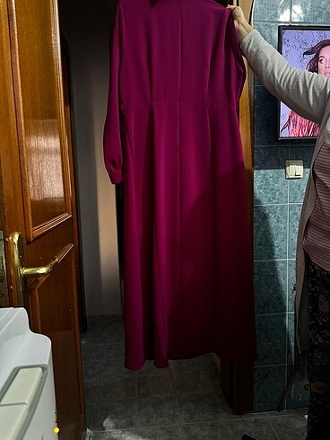 48 Beden pembe Renk elbıse