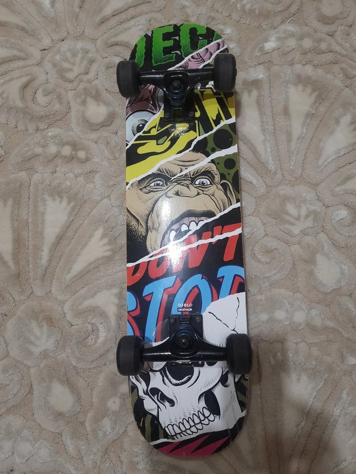 Çocuklar için Çok Renkli Kaykay - Görsel 2