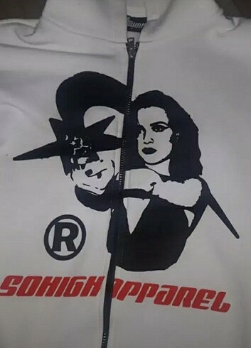 SOHIGH APPAREL Zip Hoodie