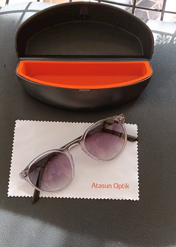  Beden siyah Renk Atasun Optik Siyah Parlak Kadın Gözlük