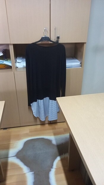 xxl Beden siyah Renk Uzun siyah tunik