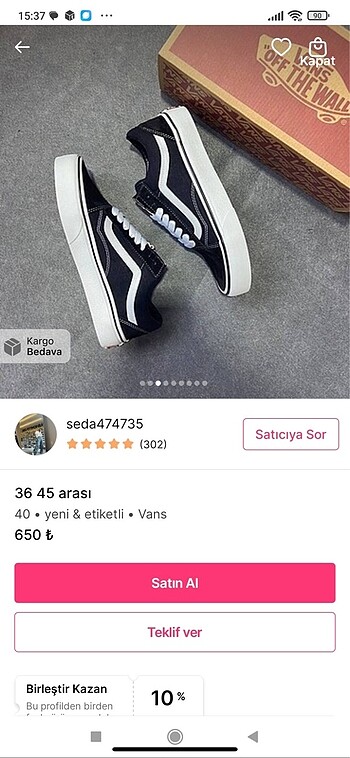 45 Vans