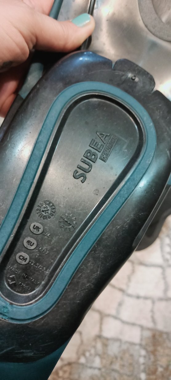 Mavi Erkek Su Ayakkabısı SUBEA havuz paleti - Görsel 5