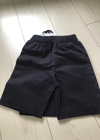 lacivert kız Çocuk Lastikli Şort etek - Görsel 2