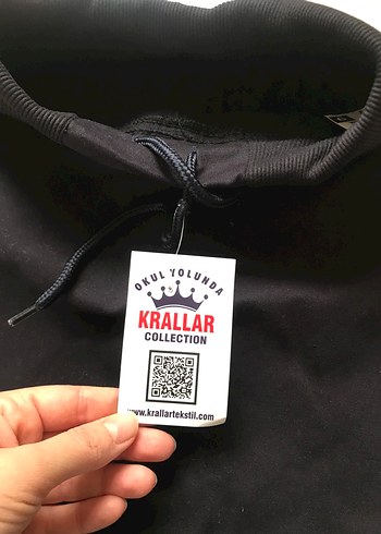 lacivert kız Çocuk Lastikli Şort etek - Görsel 3